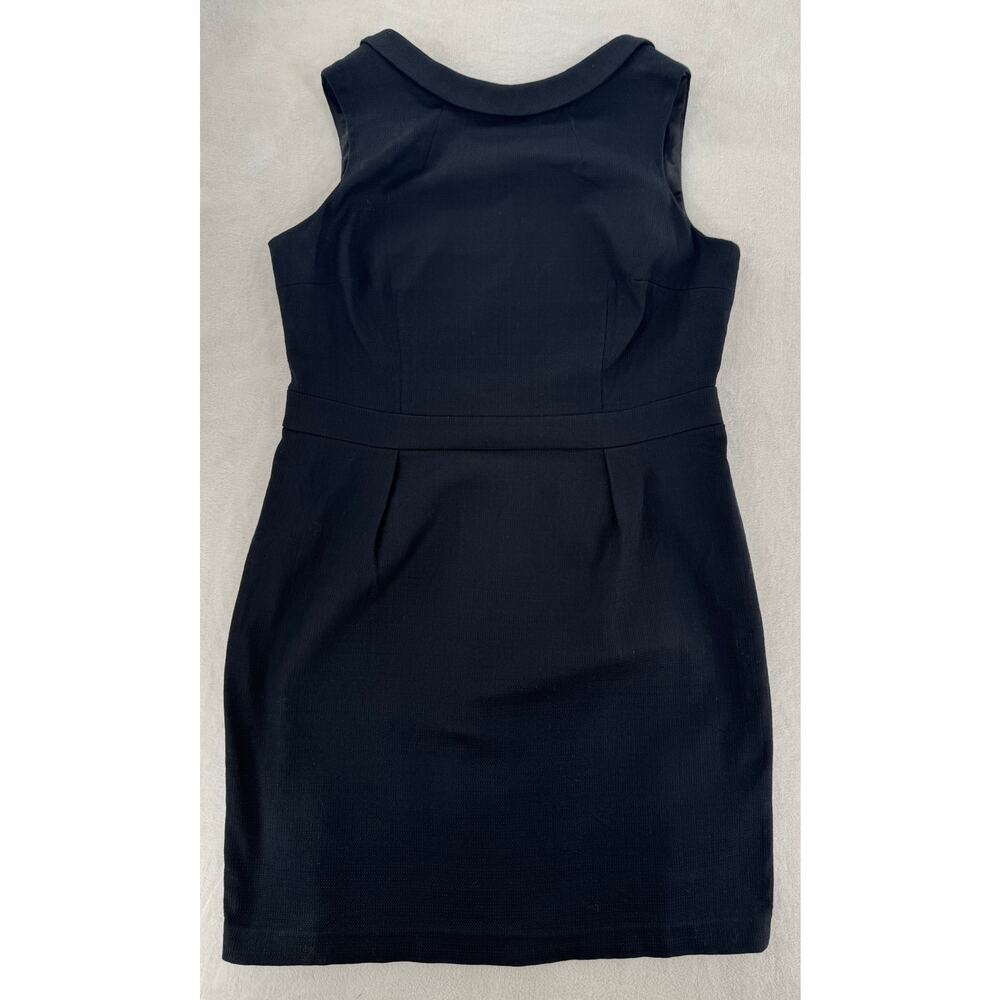 Boden Martha Black Dress Vintage Inspired Knee Length Sheath Pockets Plus 20 - Picture 2 of 10